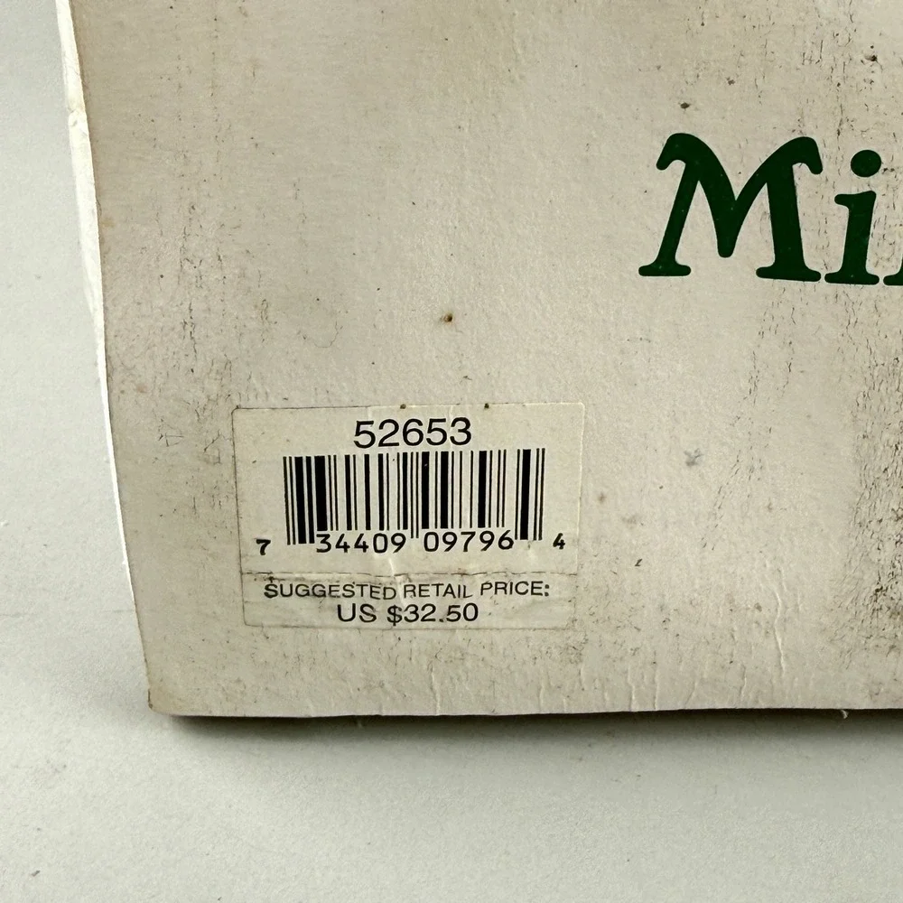 Department 56 Mill Creek Wooden Bridge Snow‎ Village Accessory 52653 Vintage NOS